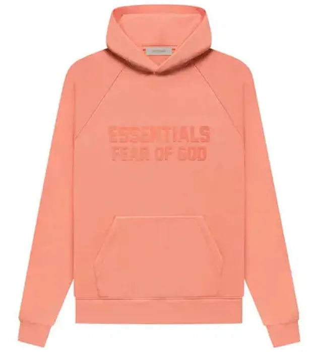 Fear of God Essentials Hoodie 'Coral'