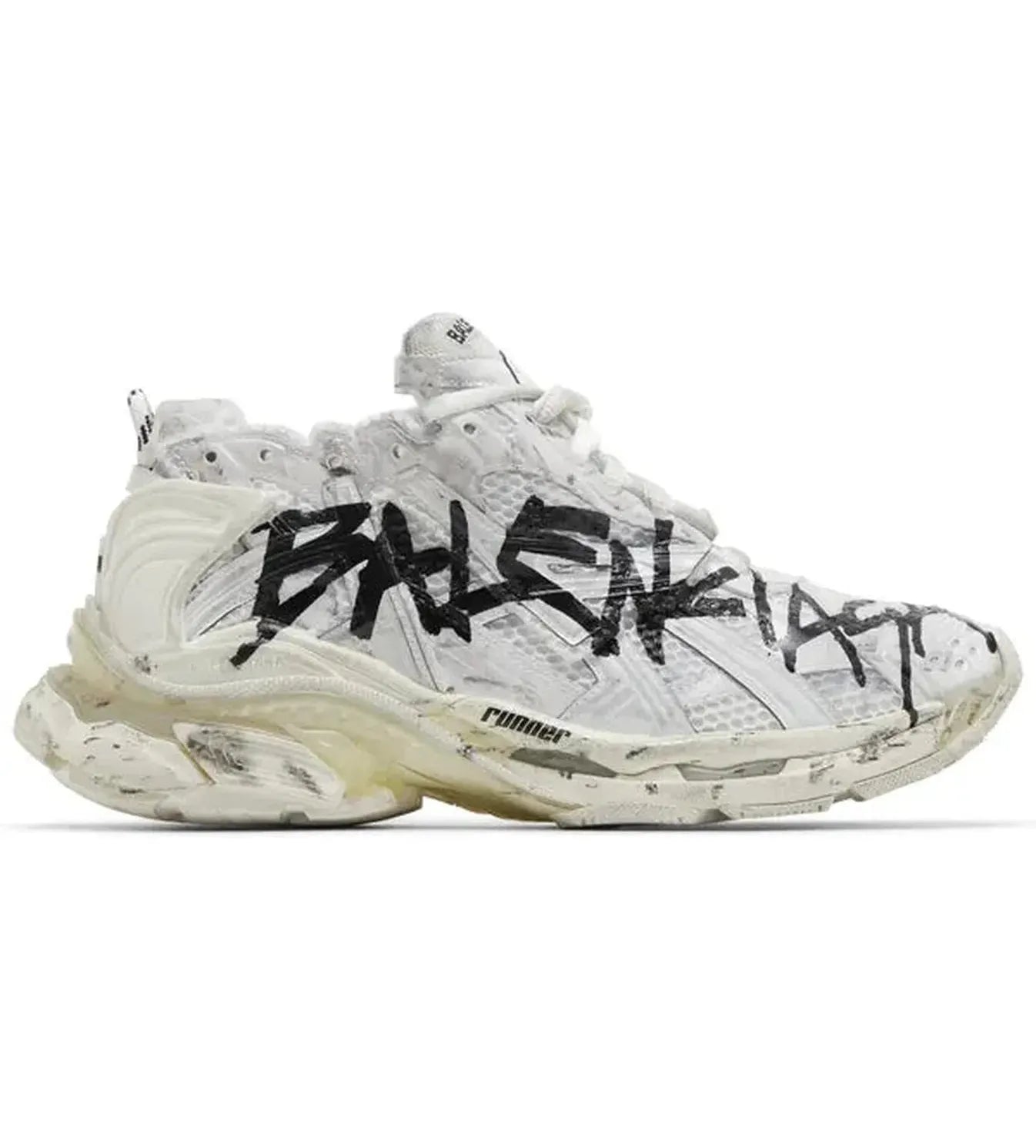 Balenciaga Runner Sneaker 'Graffiti - White Black'