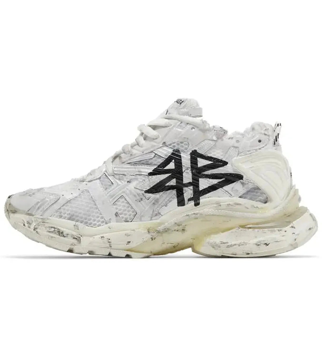 Balenciaga Runner Sneaker 'Graffiti - White Black'
