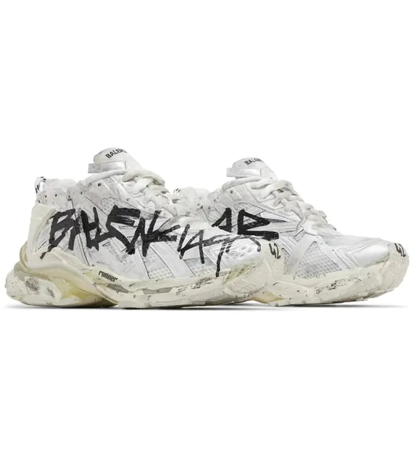 Balenciaga Runner Sneaker 'Graffiti - White Black'