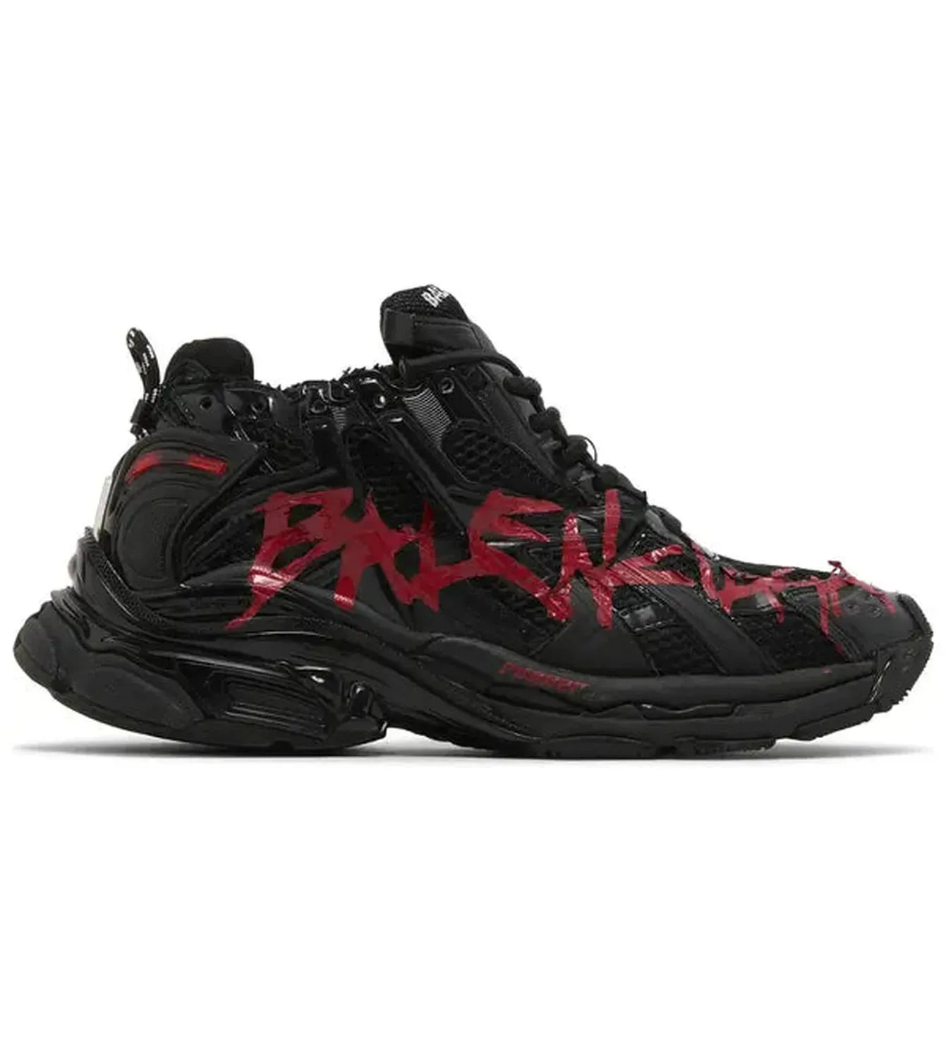 Balenciaga Runner Sneaker 'Graffiti - Black Red'