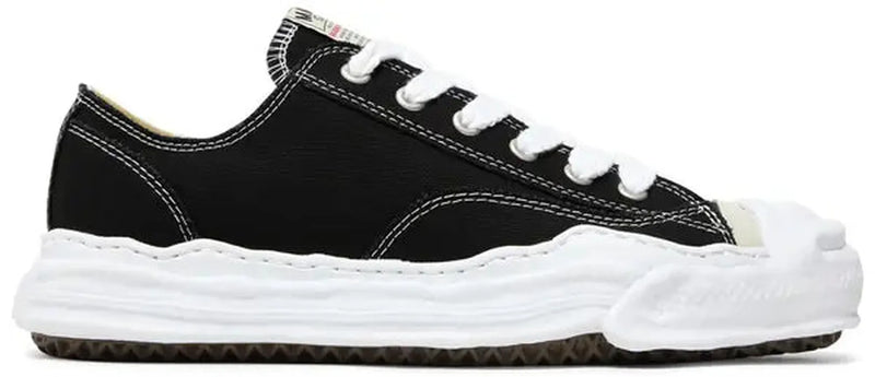 Maison Mihara Yasuhiro Hank OG Sole Canvas Low 'Black White'