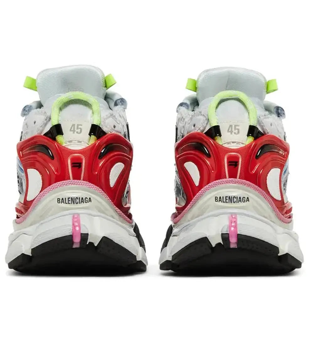 Balenciaga Runner Sneaker 'White Red Blue Pink'