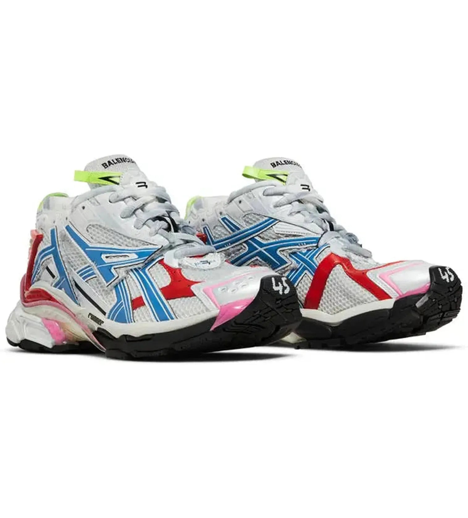 Balenciaga Runner Sneaker 'White Red Blue Pink'