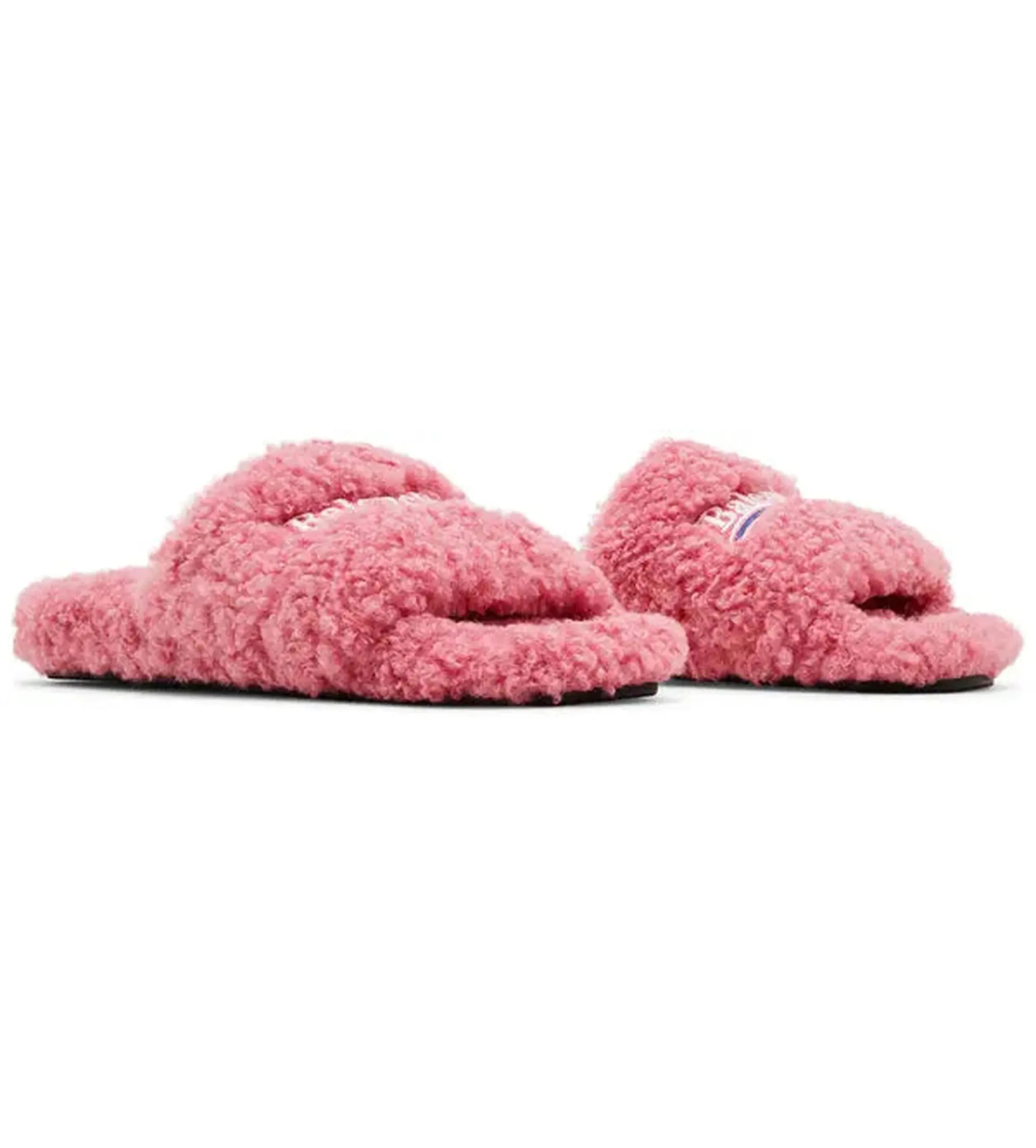 Balenciaga Furry Slides 'Pink'