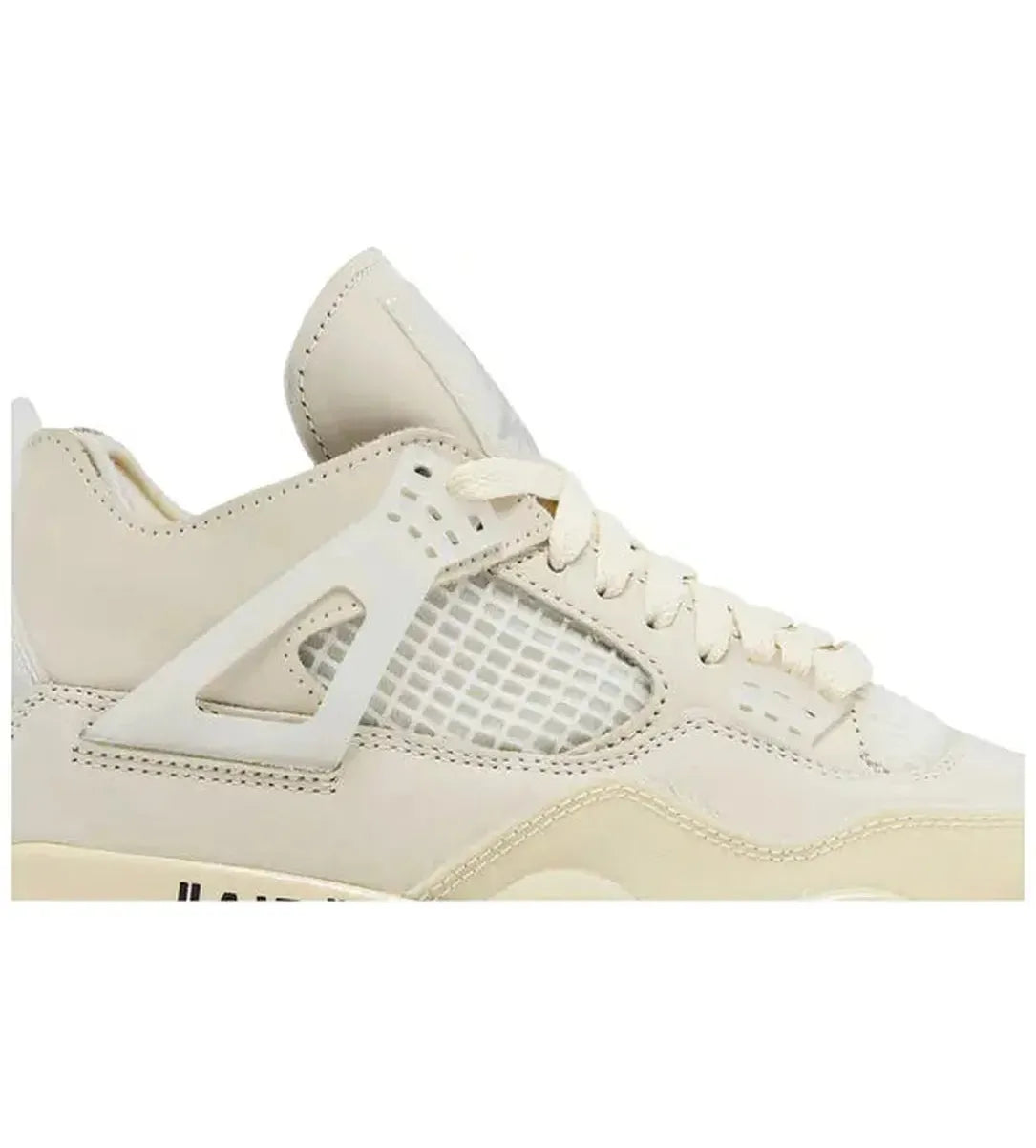 Off-White x Air Jordan 4 Retro 'Sail'