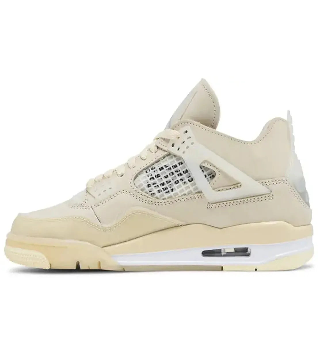 Off-White x Air Jordan 4 Retro 'Sail'