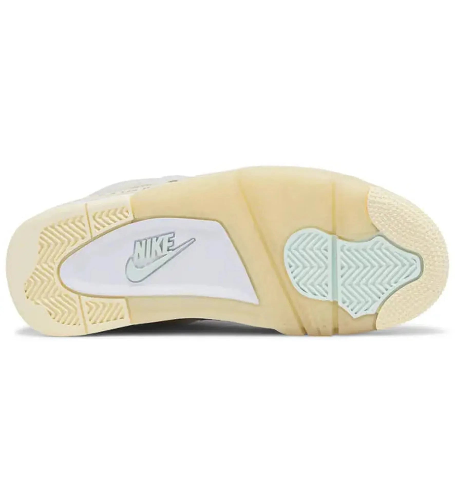 Off-White x Air Jordan 4 Retro 'Sail'