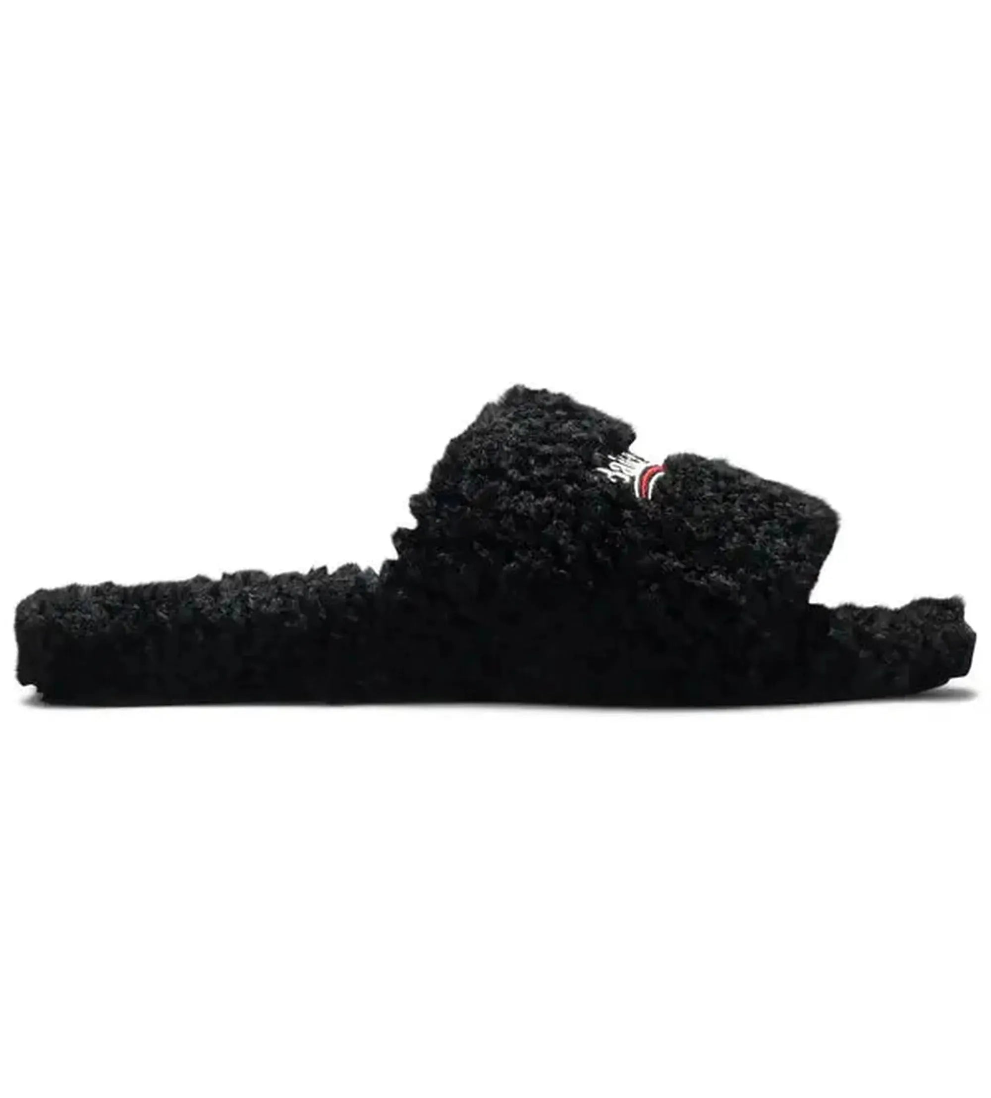 Balenciaga Furry Slides 'Black'
