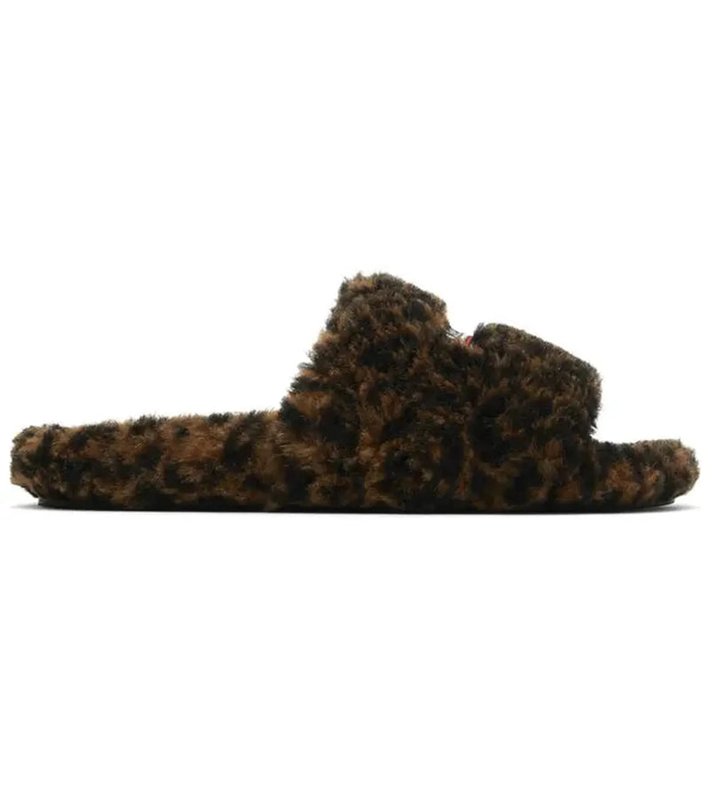 Balenciaga Furry Slides 'Leopard'