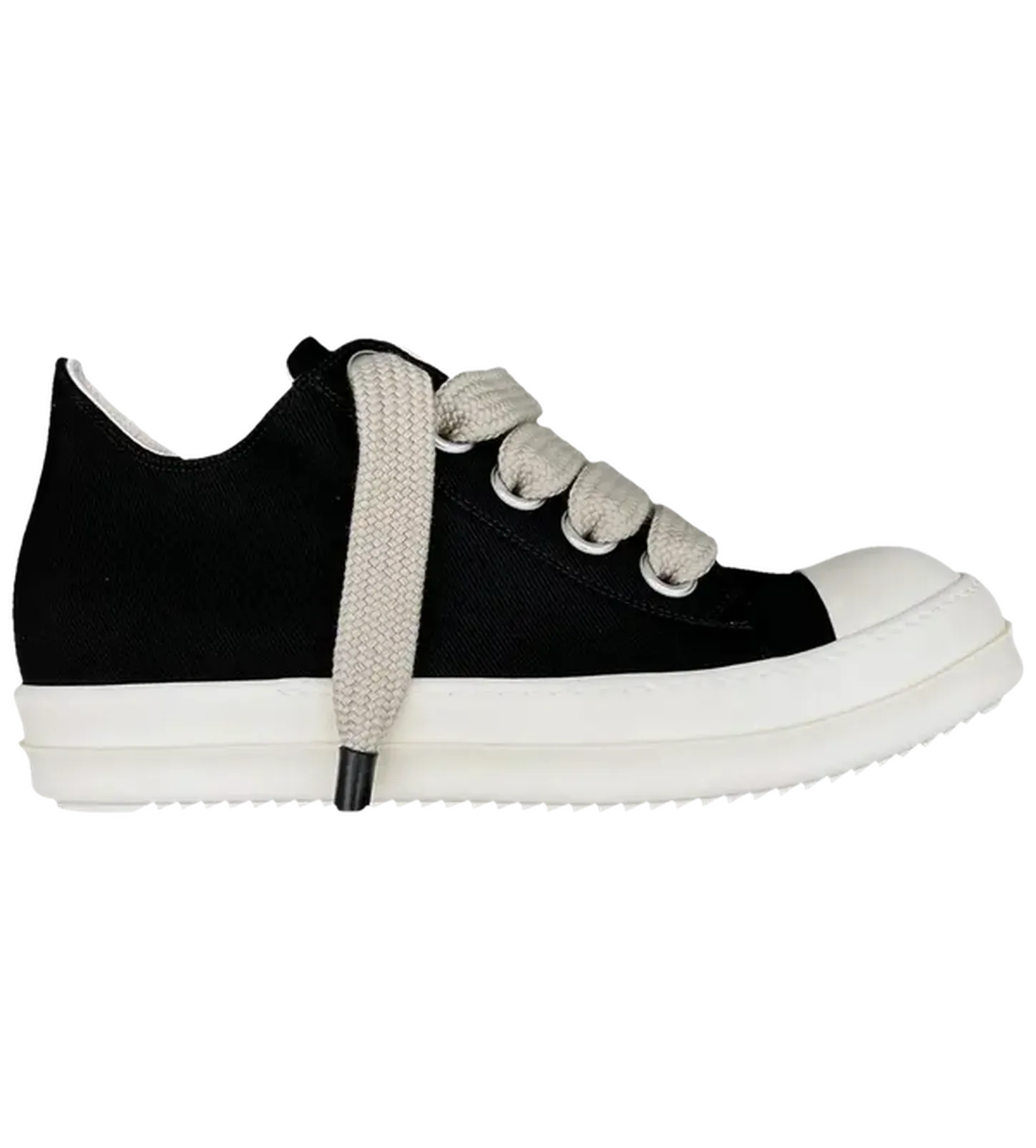 Rick Owens DRKSHDW Jumbo Lace Denim Low 'Black Milk'