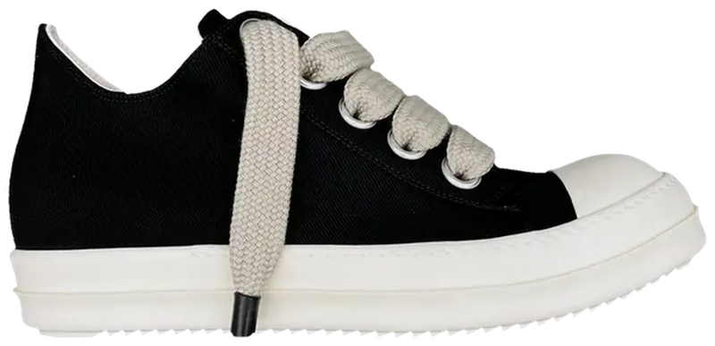 Rick Owens DRKSHDW Jumbo Lace Denim Low 'Black Milk'