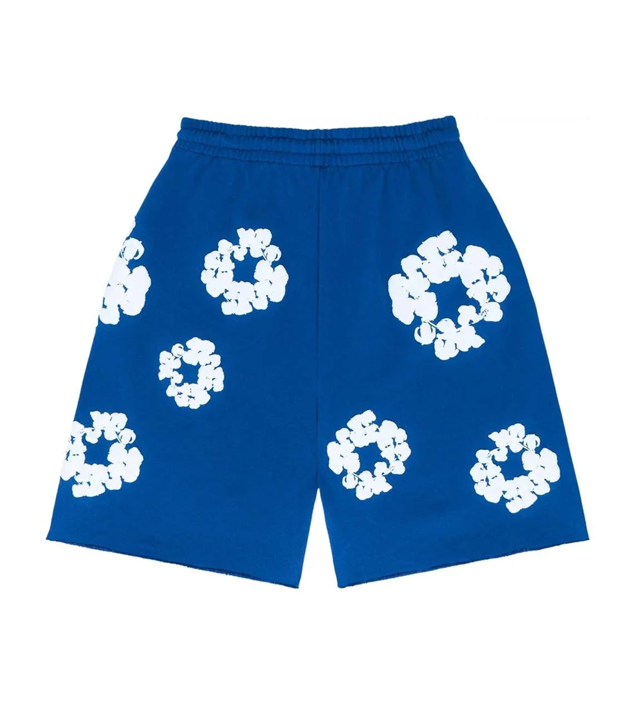 Denim Tears Cotton Wreath Shorts Blue