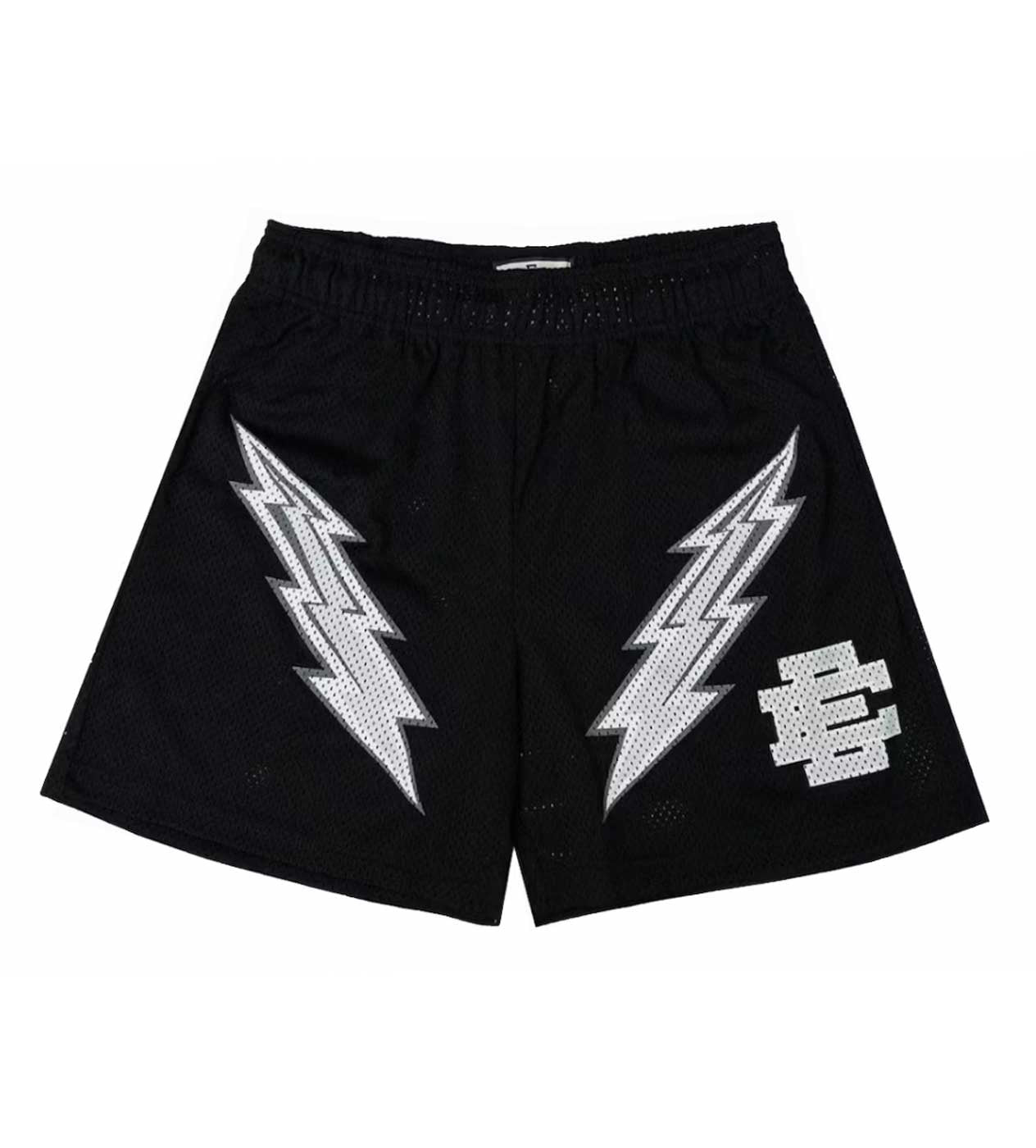Eric Emanuel Basic Lightning Bolt Short Black/White