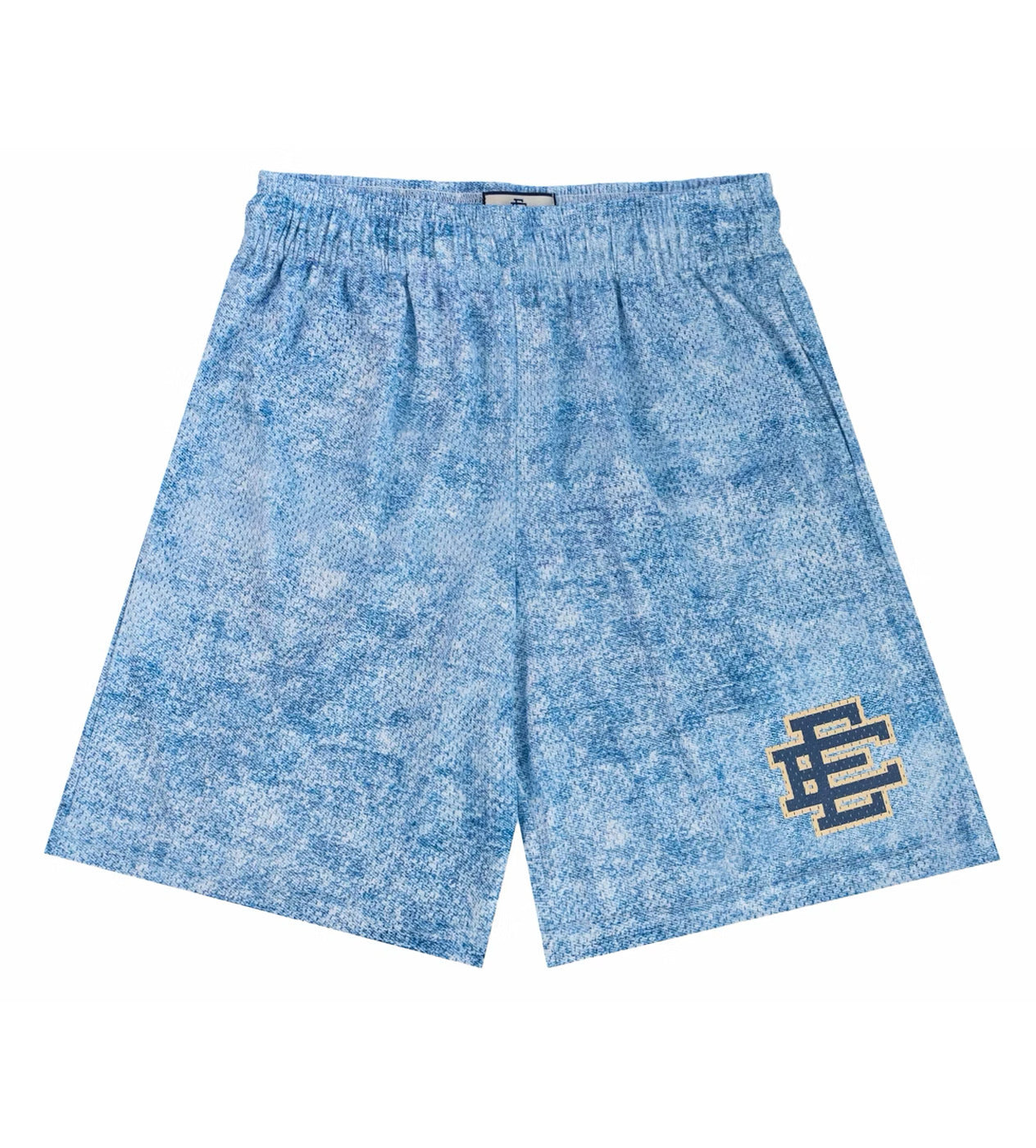 Eric Emanuel Denim Blue Baggy Shorts