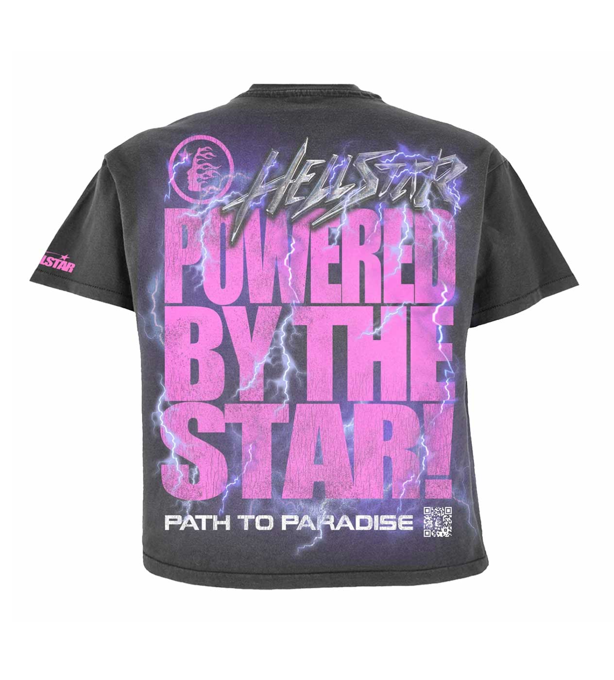 Hellstar Studios Brain Helmet Tee Faded Black