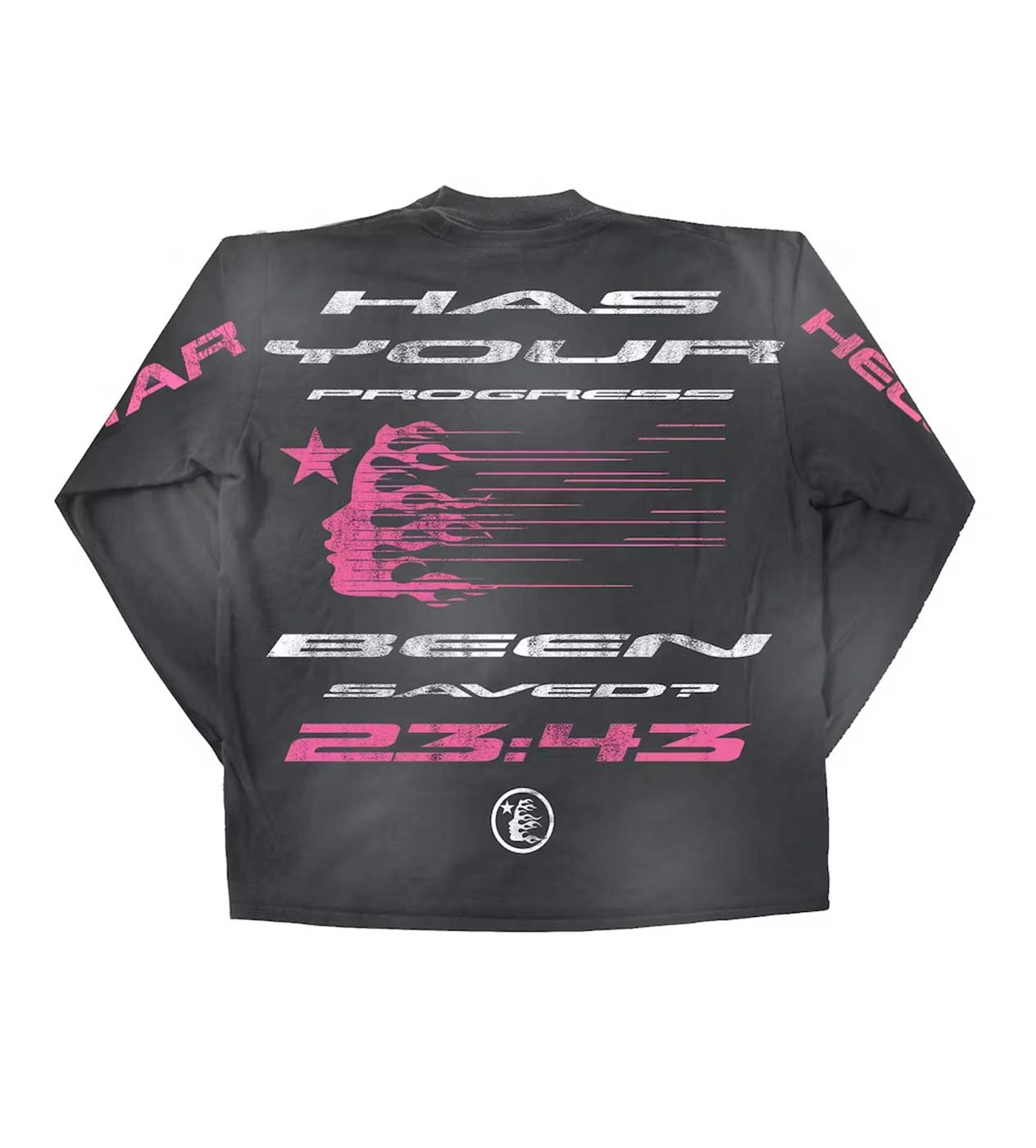 Hellstar Studios QR Code Christ Long Sleeve L/S Tee Black