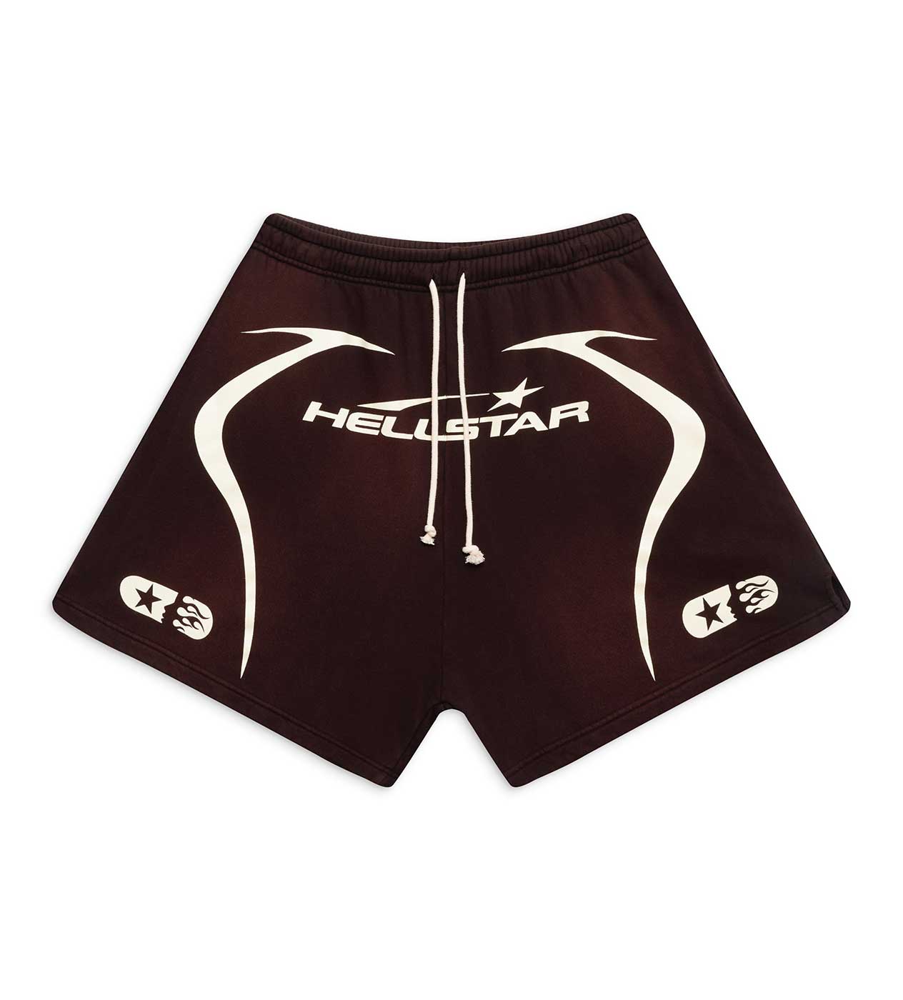Hellstar Warm Up 7 on 7 Shorts Brown