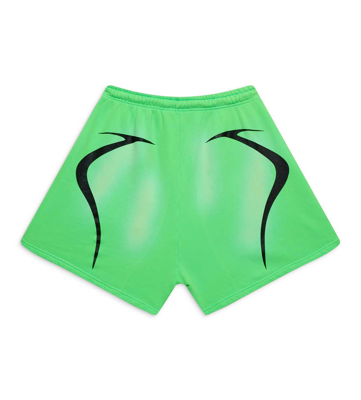 Hellstar Warm Up 7 on 7 Shorts Neon Green