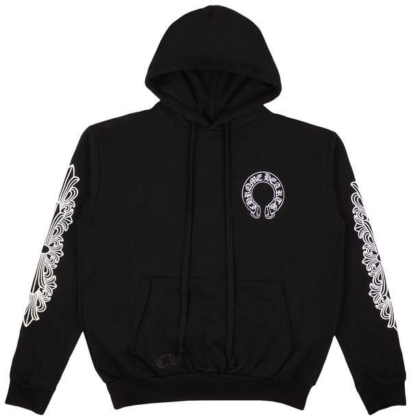 Chrome Hearts Horseshoe Hoodie 'Black'