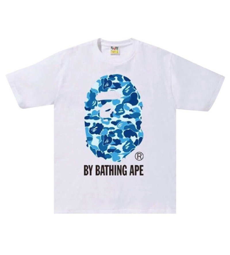 BAPE Color Camo By Bathing Ape Tee 'White/Blue'