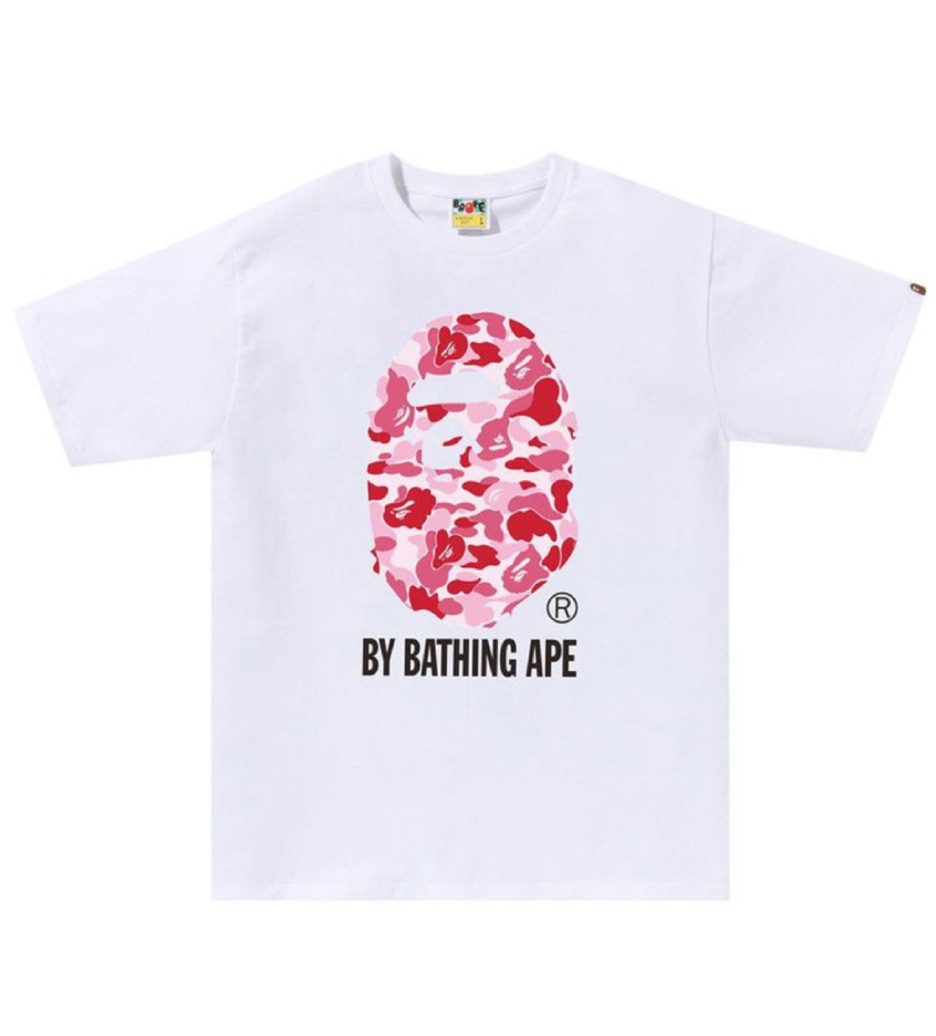 BAPE Color Camo By Bathing Ape Tee 'White/Pink'