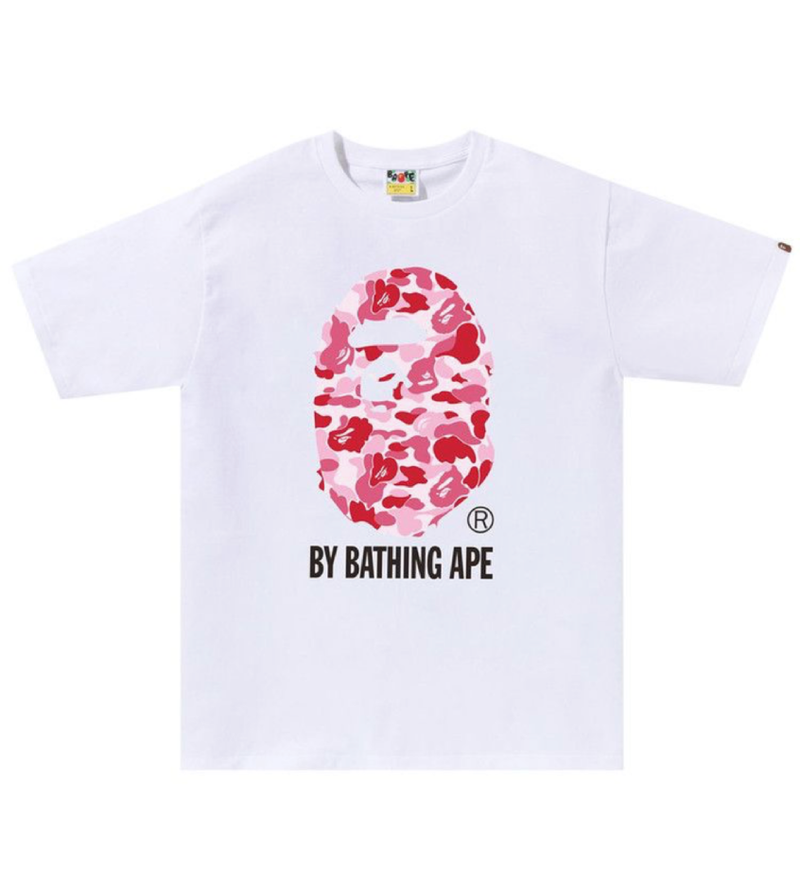 BAPE Color Camo By Bathing Ape Tee 'White/Pink'