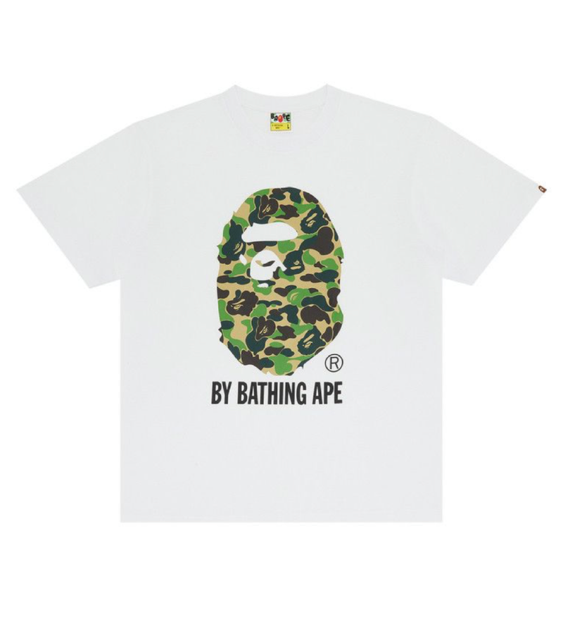 BAPE Color Camo By Bathing Ape Tee 'White/Green'