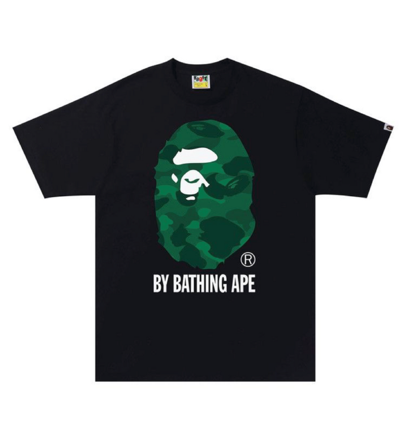 BAPE Color Camo By Bathing Ape Tee 'Black/Green'
