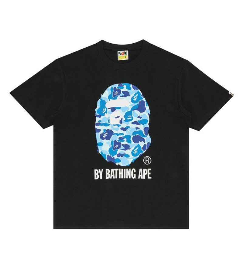 BAPE Color Camo By Bathing Ape Tee 'Black/Blue'