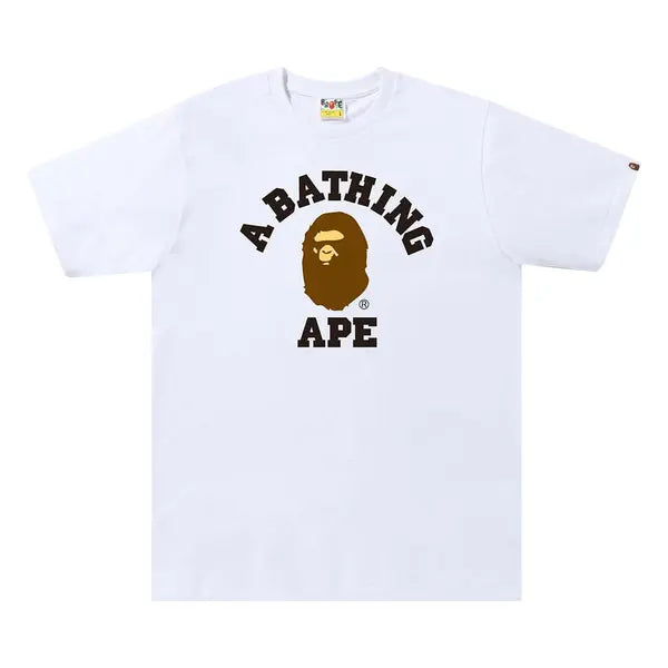 BAPE College Tee 'White'