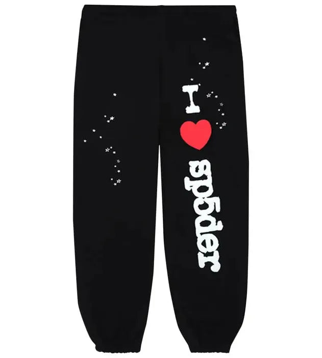 Sp5der Souvenir Sweatpants 'Black'