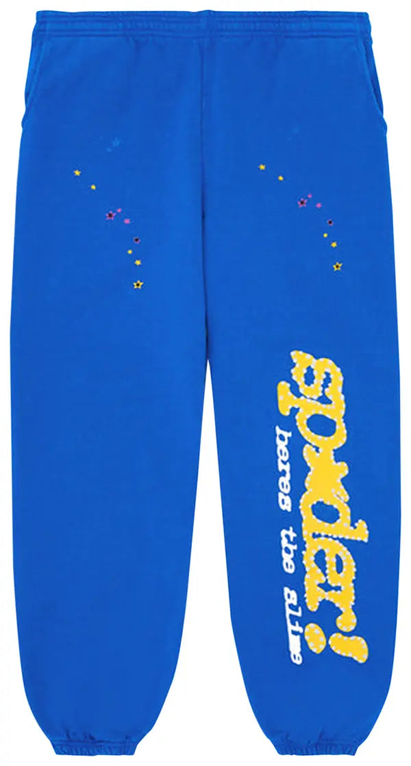 Sp5der TC Sweatpants 'Blue'