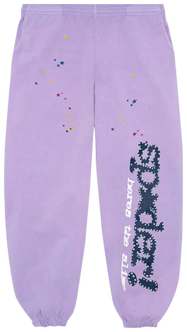 Sp5der Açaí Sweatpant 'Purple'