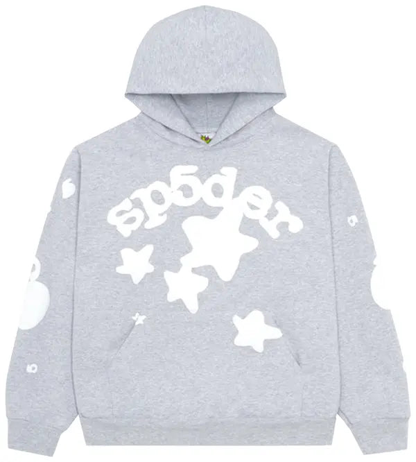 Sp5der Beluga Hoodie 'Grey'