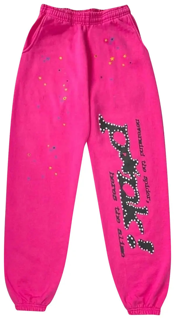 Sp5der P*nk Sweatpants 'PInk'