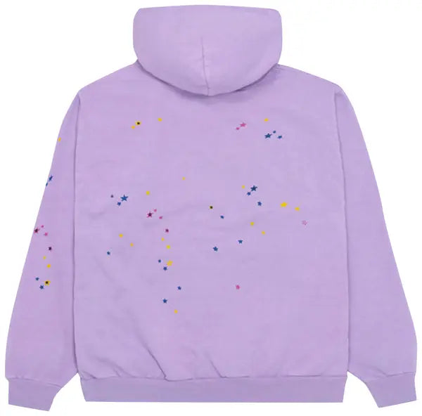 Sp5der Açaí Hoodie 'Purple'