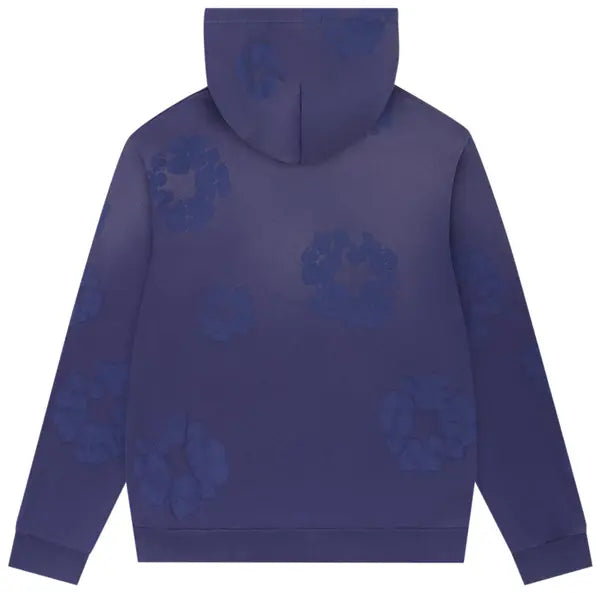 Denim Tears Mono Cotton Wreath Hoodie 'Washed Blue'