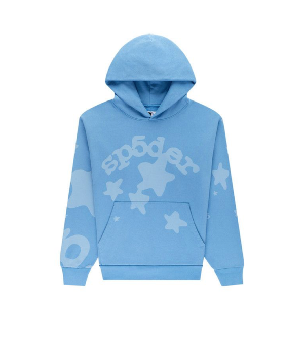 Sp5der Beluga V2 Hoodie 'Dusty Blue'