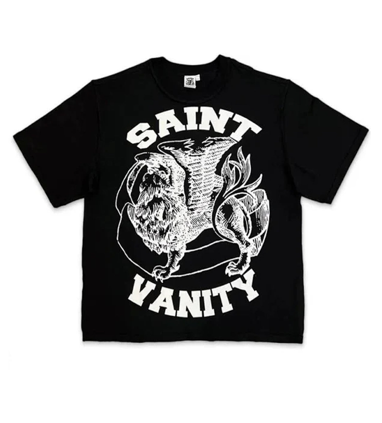 Saint Vanity Griffin Tee Black/White