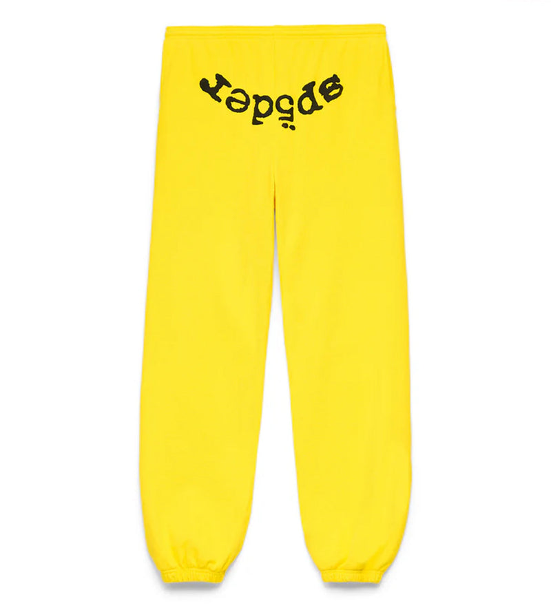 Sp5der Legacy Sweatpants V2 Yellow