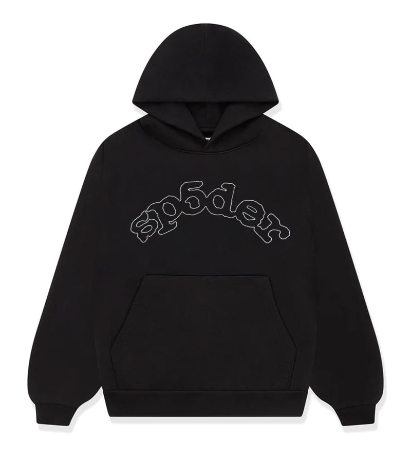 Sp5der OG Logo Hoodie Black